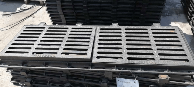 万宁球墨铸铁连体双篦展示